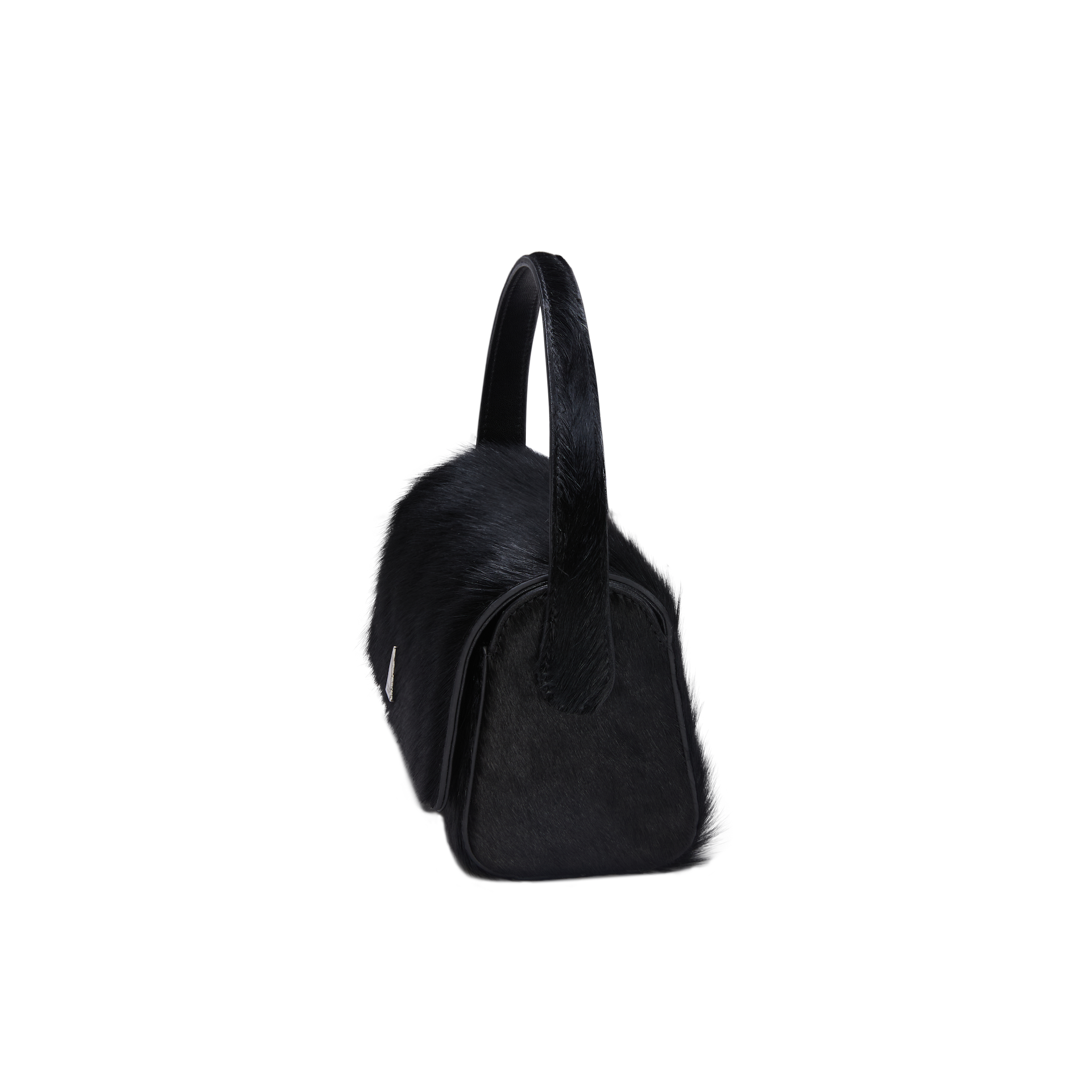 Black Calf Hair La Pochette (Final Sale)