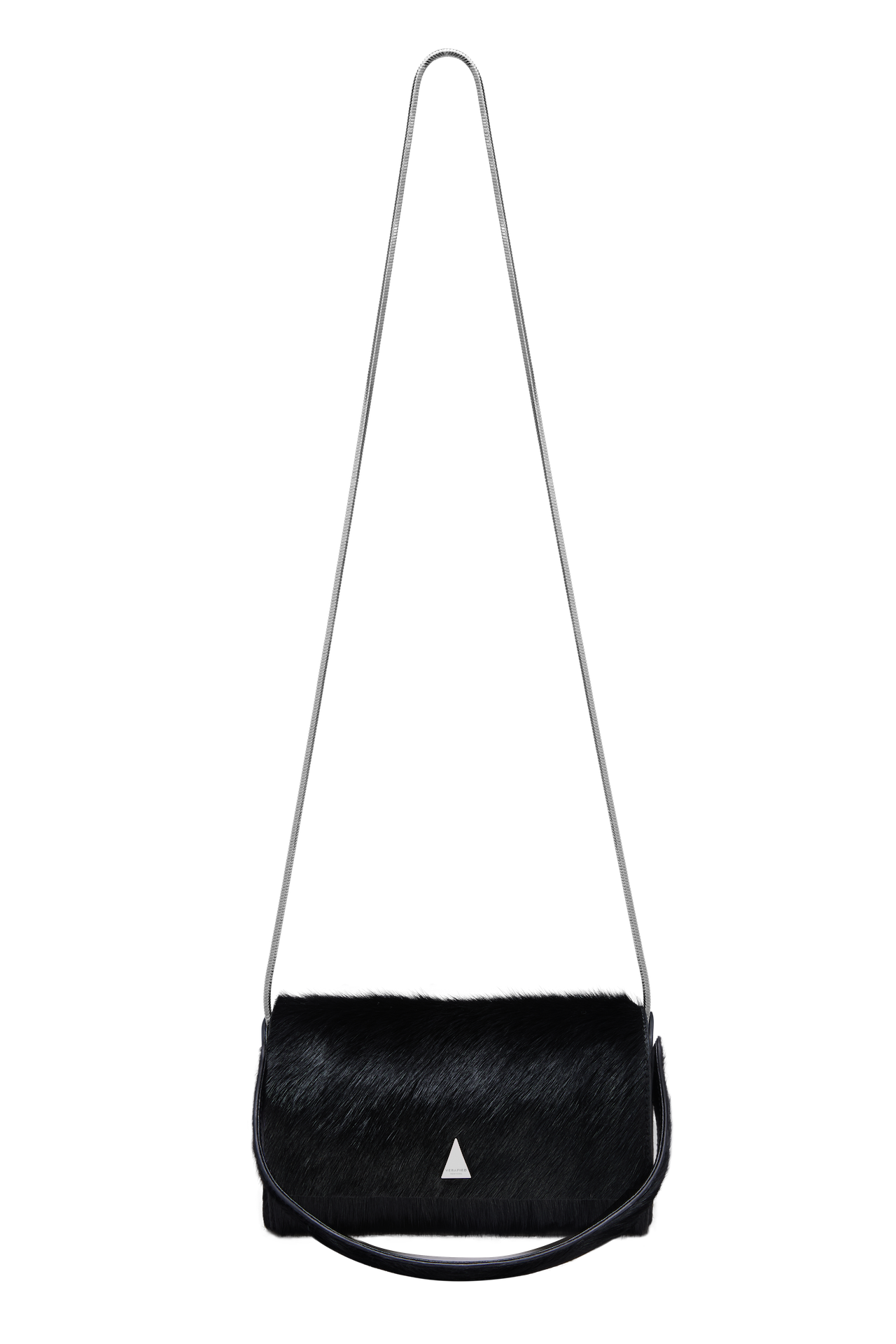 Black Calf Hair La Pochette (Final Sale)