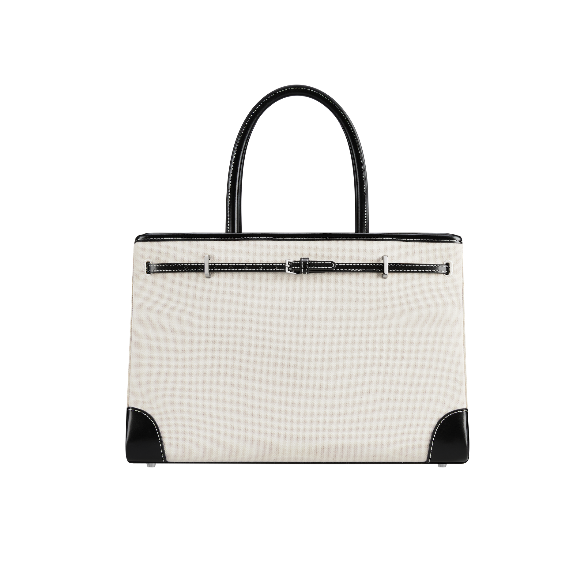 Black Canvas Book Tote Bag 33 (Final Sale)