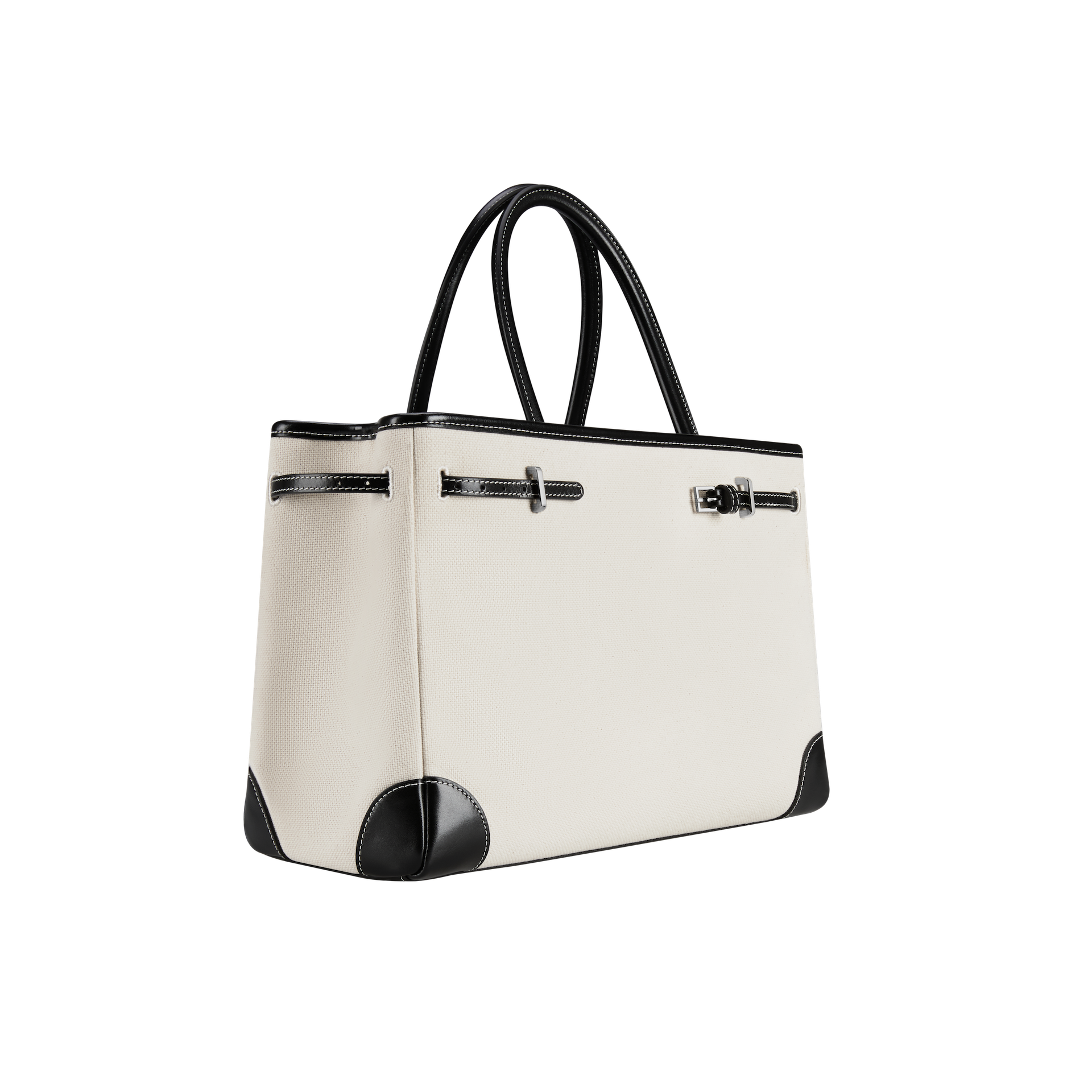 Black Canvas Book Tote Bag 33 (Final Sale)