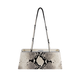 Python Éclair Clutch Shoulder Handbag on a white background