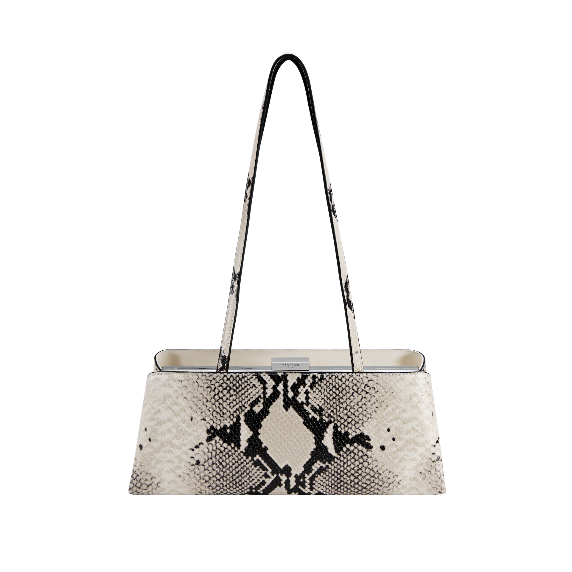 Python Éclair Clutch Shoulder Handbag on a white background