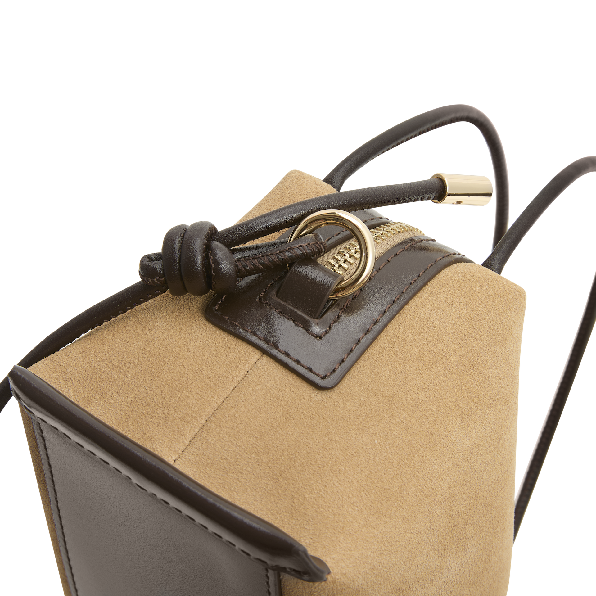 Gold Suede Café Mini