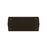Espresso Suede Club Bag