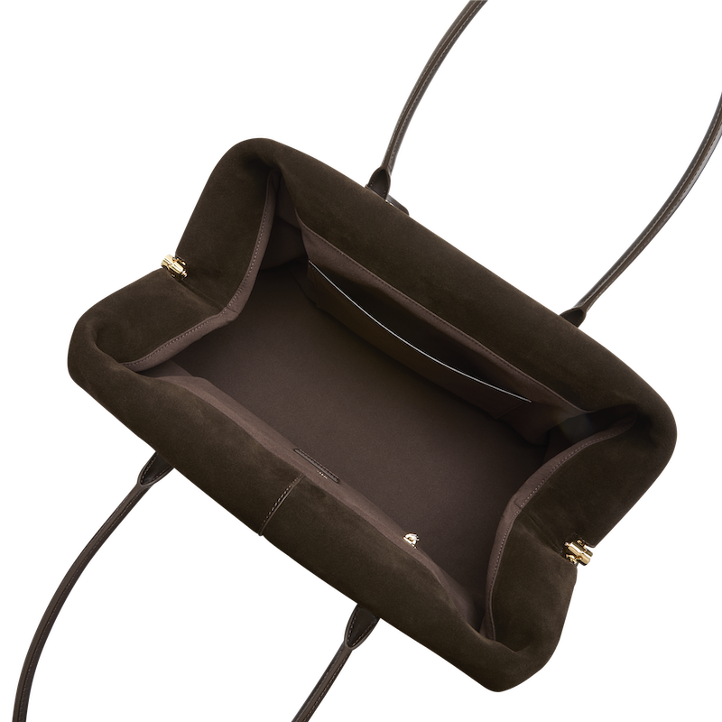 Espresso Suede Club Bag (Pre-Order Only. Will Ship Mid March)