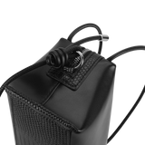 Verafied New York Black Lizard Café Mini Handbag side