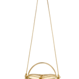 Gold Metallic Café Mini Bag