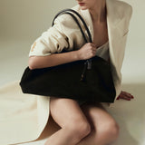 Espresso Suede Club Bag
