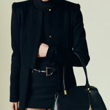 Medium Black Club Bag