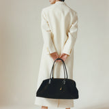 Espresso Suede Club Bag