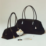 Espresso Suede Club Bag