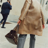 Espresso Suede Club Bag