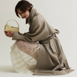 Butter Ostrich Café Mini Bag