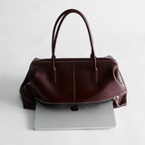 Burgundy Club Bag