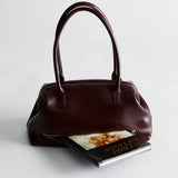 Medium Burgundy Club Bag