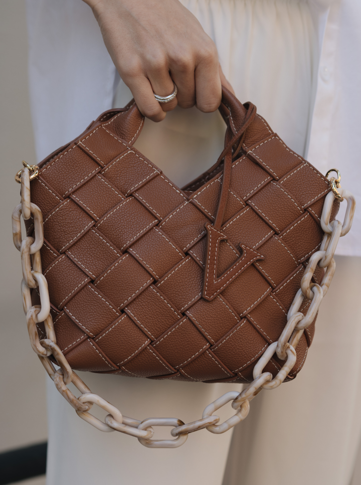 Caramel Basket Bag_VERAFIED