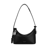 Mini Silver Black Hobo Shoulder Handbag 3
