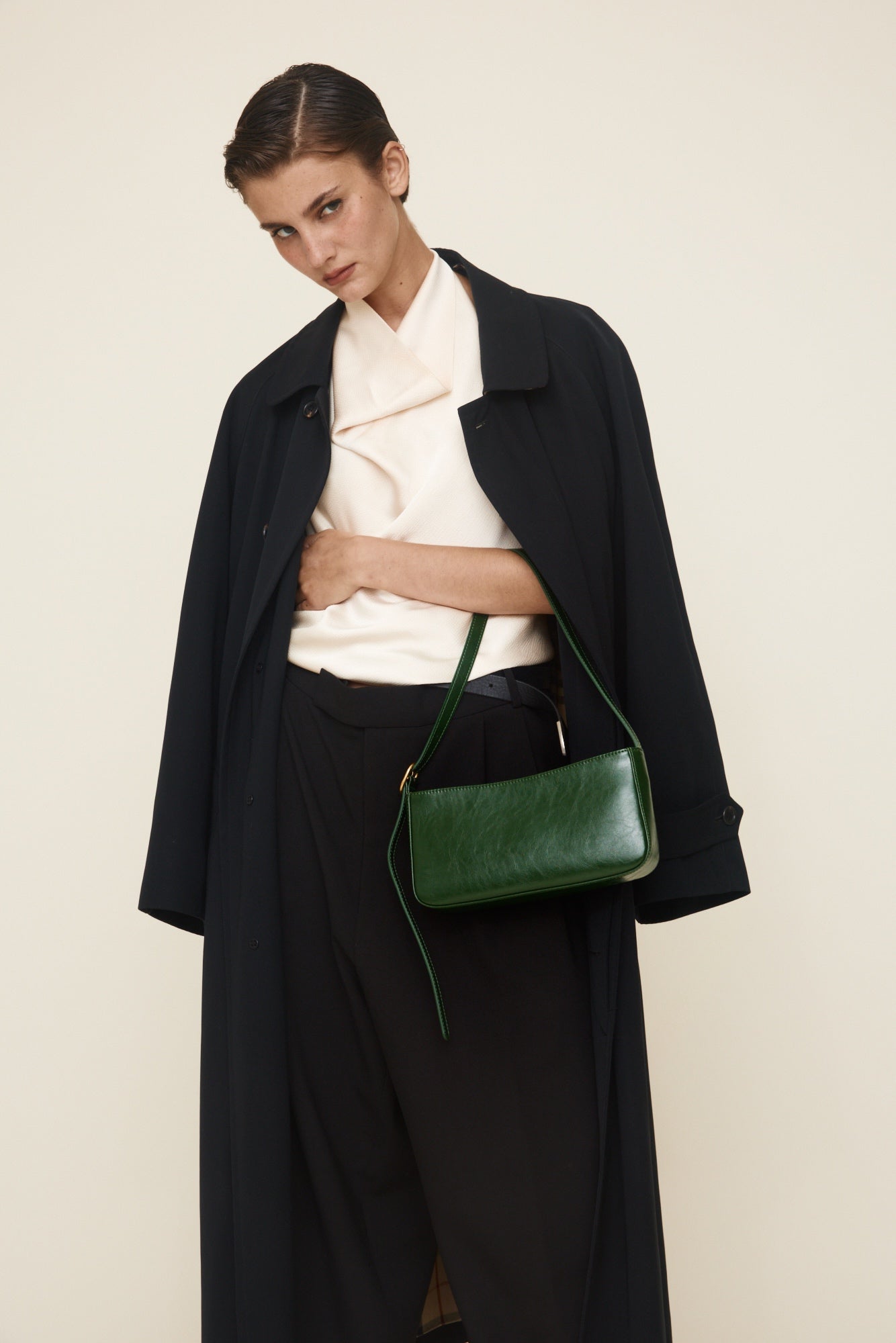 Green Shoulder Bag