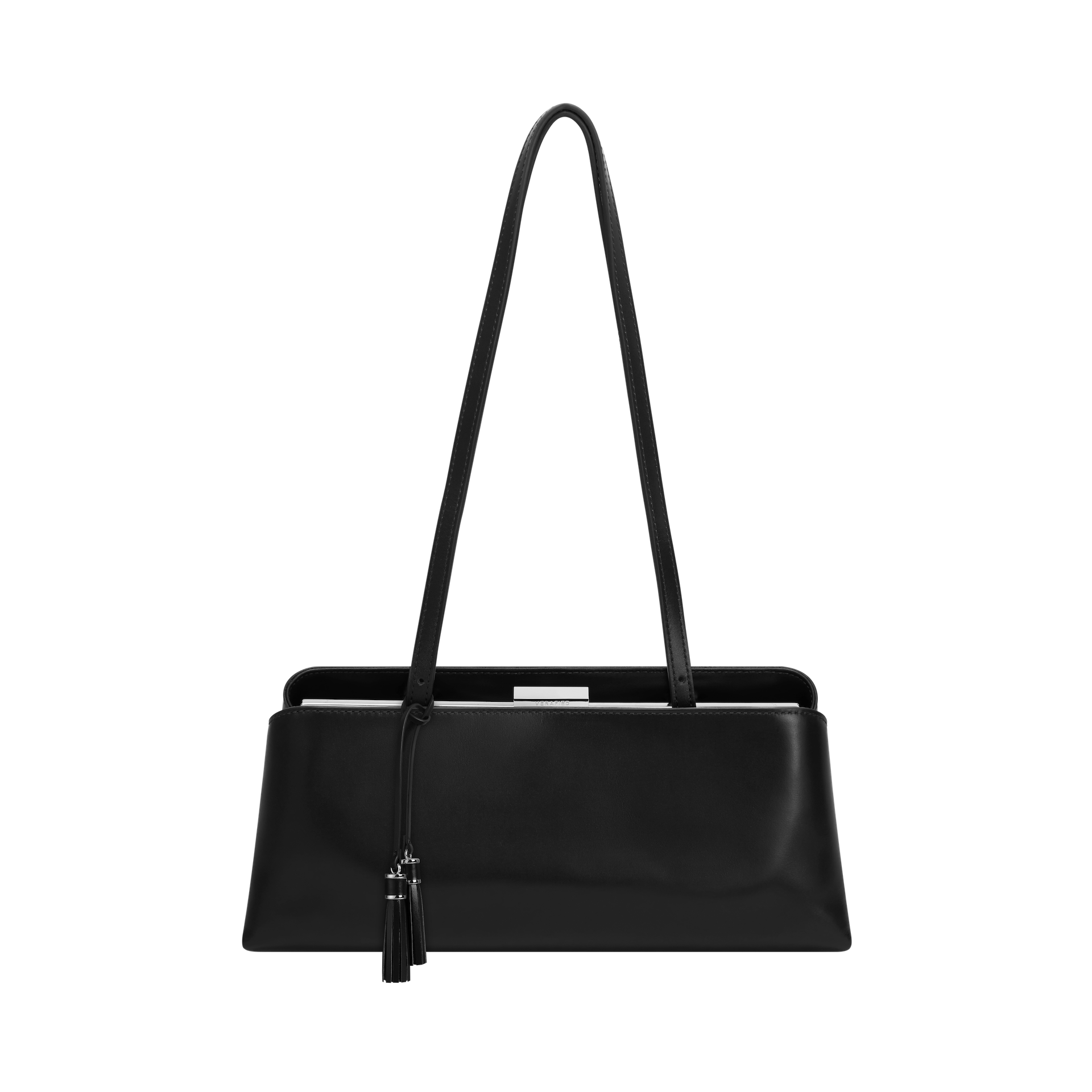 Silver Noir Tassel Charm