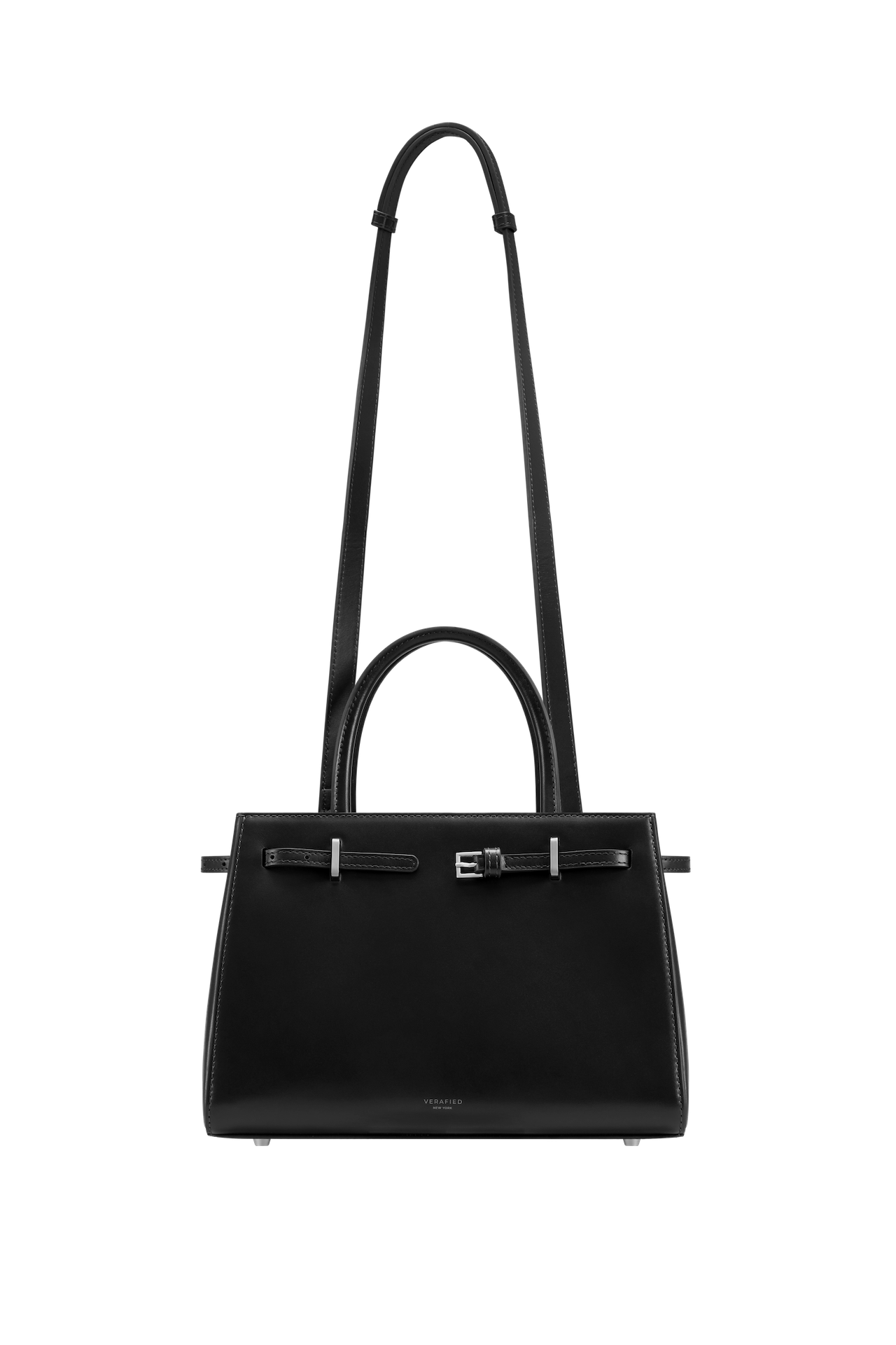 Noir Leather Book Tote Bag 25 (Low Stock)