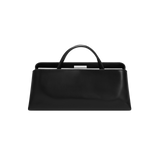 Silver Noir Éclair Clutch Shoulder Handbag (Black) side