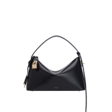 Gold Black Hobo Shoulder Handbag 