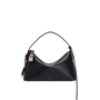 Gold Black Hobo Shoulder Handbag 