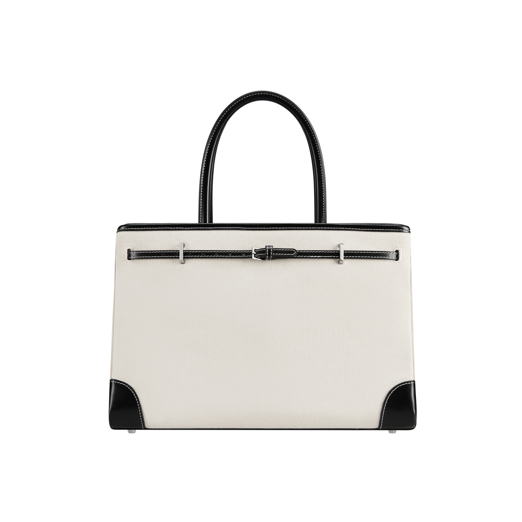 Black Canvas Book Tote Bag 33 (Final Sale)