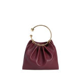 Burgundy Ring Handle Bag