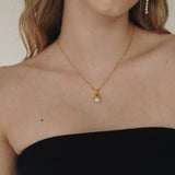 Anne Pearl Drop Necklace