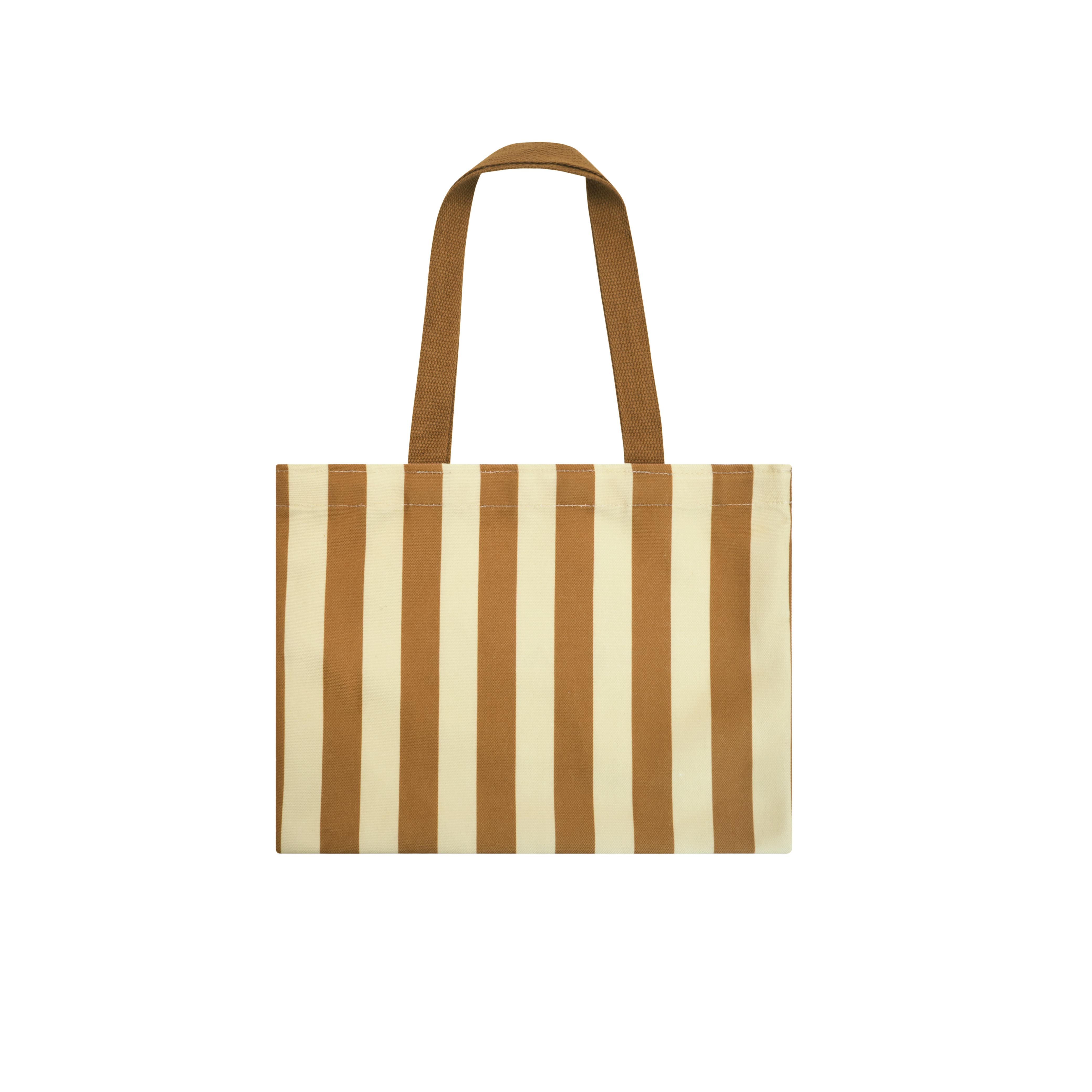 VERAFIED Striped Canvas Tote Bag