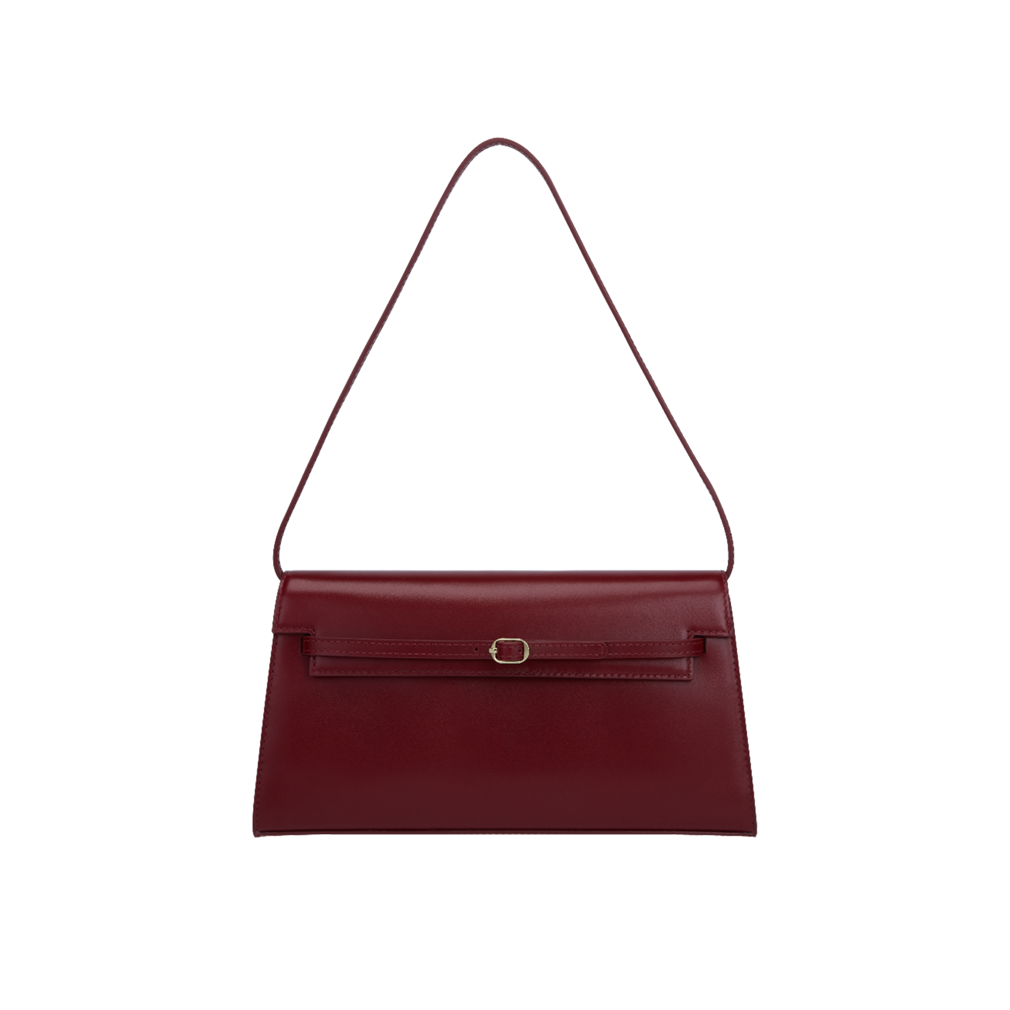 Dark Cherry Shoulder Purse Handbag 
