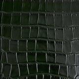 Emerald Croc Embossed Cardholder
