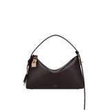 Gold Chocolate Hobo Shoulder Handbag 1