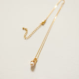 Anne Pearl Drop Necklace