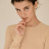 Gold Linear Drop Earrings