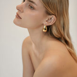 Gold Teardrop Earrings