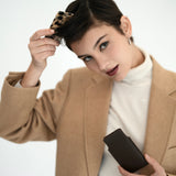 Espresso Hair Comb with Case