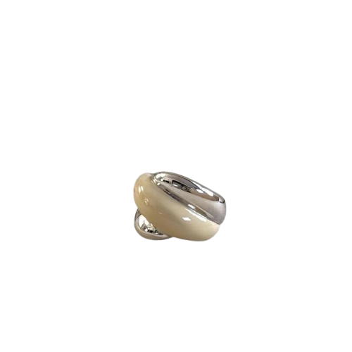 Ivory Twist Ring
