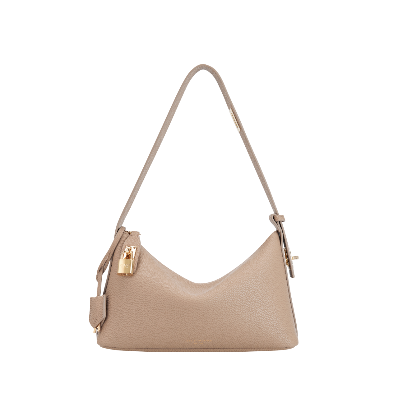 Gold Beige Hobo Bag