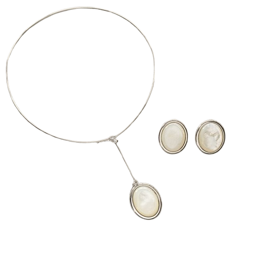 Ivory Orb Earrings
