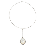 Ivory Orb Drop Choker