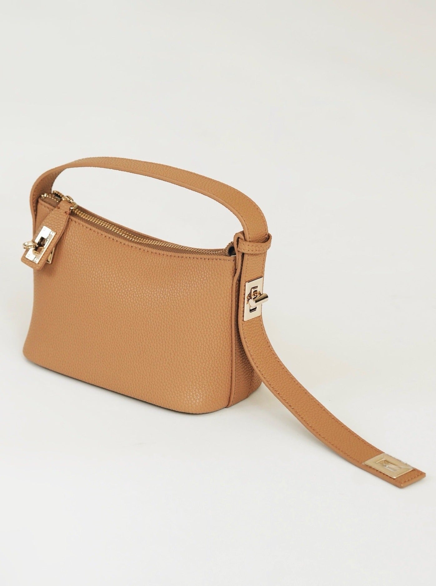 Tan Twister Hobo Bag (Final Sale)