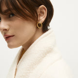 Aurora Oval Earrings