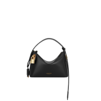 Mini Gold Black Hobo Shoulder Handbag