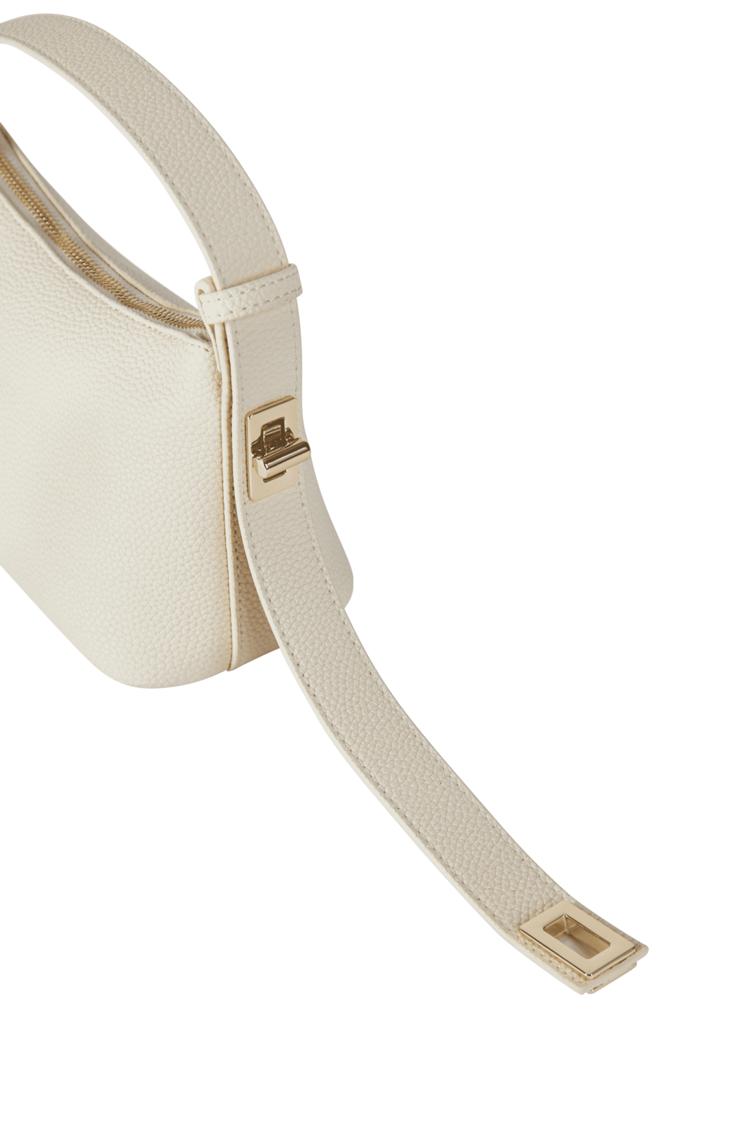 Ivory Twister Hobo Bag