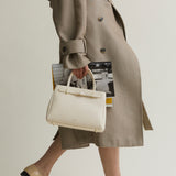 Ivory Togo Book Tote Bag 25