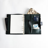 Black Croc A5 Planner
