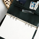 Black Croc A5 Planner