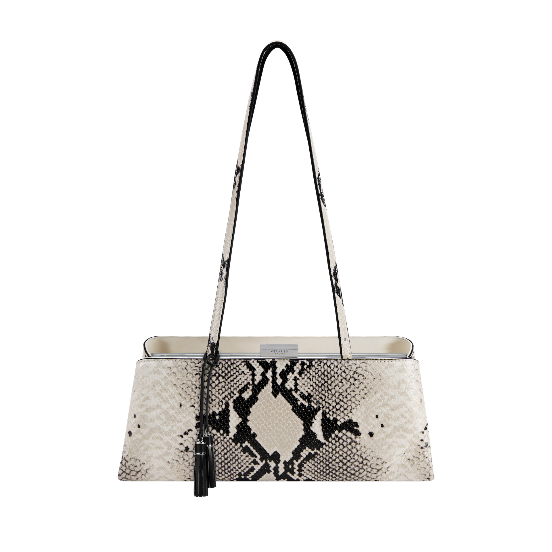 Silver Noir Tassel Charm